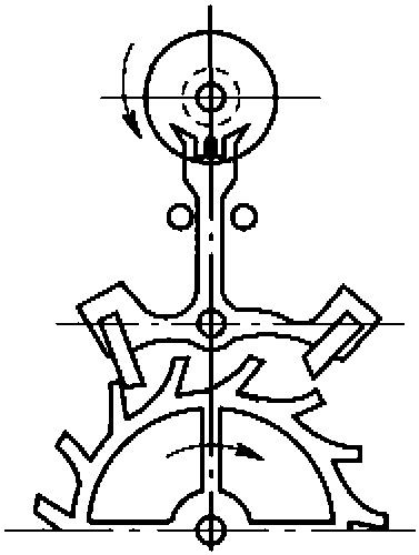 第二節(jié) 叉瓦式擒縱機構(gòu)的工作原理